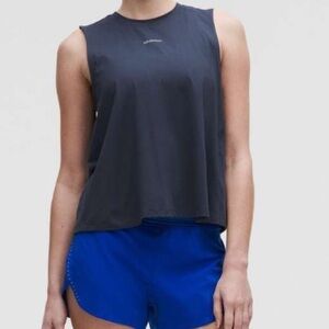 Lululemon Pace Crush Cross-Back Graphic Tank Top